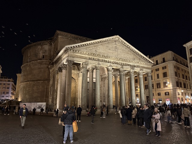 Onde Tomar Sorvete em Roma Panteon