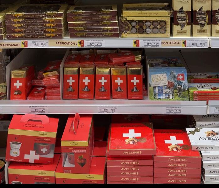 Onde comprar chocolate barato em Genebra (fora do centro turístico) Onde comprar chocolate barato em Genebra