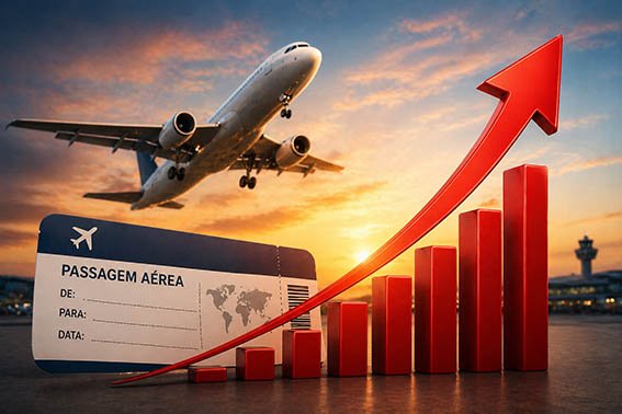 Passagens aéreas vão ficar mais caras
